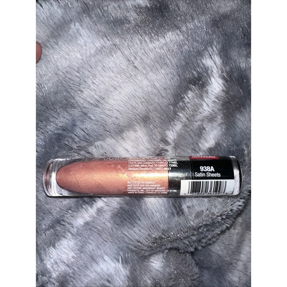 Wet n Wild MegaLast Liquid Catsuit Metallic Lipstick 938A Satin Sheets RARE